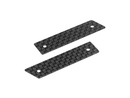 HUDY 1/10 TOURING BODYSHELL ANTI-TUCK CARBON STIFFENER - REAR (2) DY209260