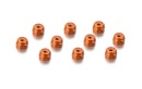 ALU NUT M3 - ORANGE (10) DY296530-O