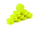 HUDY 1/10 OFF-ROAD WHEEL - 2WD – FRONT – YELLOW (10) DY803211-Y