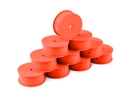 HUDY 1/10 OFF-ROAD WHEEL - 4WD – FRONT – ORANGE (10) DY803231-O