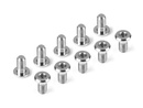 HUDY TITANIUM SUPER-LOW HEAD SCREW CENTERING DIA M3x6 (10)