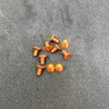 M3 x 6mm Countersunk Head Alloy Screw - Orange (10)