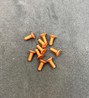 M3 x 8mm Countersunk Head Alloy Screw - Orange (10) GR2008