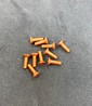 M3 x 10mm Countersunk Head Alloy Screw - Orange (10)