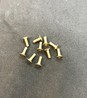 M3 x 8mm Countersunk Head Brass Screws (10)