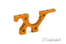 T3 ALU FRONT LOWER SUSP. ADJUST. BULKHEAD - ORANGE XR302027-O