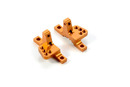 ALU UPPER CLAMP WITH 4 ADJ. ROLL-CENTERS (L+R) - ORANGE XR302034-O