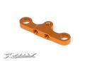 T4 ALU STEERING PLATE 8MM FOR DUAL SERVO SAVER - ORANGE XR302546-O