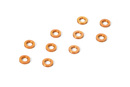 ALU SHIM 3x6x0.5MM - ORANGE (10) XR303121-O