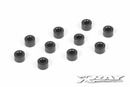 ALU SHIM 3x6x4.0MM - BLACK (10) XR303127-K