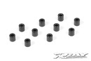 ALU SHIM 3x6x6.0MM - BLACK (10) XR303128-K