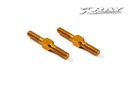 ALU ADJ. TURNBUCKLE L/R 26 MM - ORANGE - SWISS 7075 T6 (2) XR303212-O