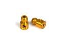 ALU 4.9MM BALL END - ORANGE (2) --- Replaced with #303431-K XR303431-O