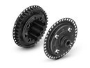 X4 COMPOSITE GEAR DIFF. CASE 38T PULLEY & COVER FOR UNI BULKHEADS XR304912