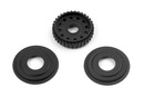 DIFF PULLEY 34T WITH LABYRINTH DUST COVERS XR305054
