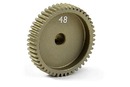 NARROW ALU PINION GEAR - HARD COATED 48T / 64