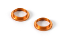 ULP ALU SHOCK ADJUSTABLE NUT - ORANGE (2) XR308043-O