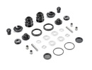 XLP2 ALU SHOCK ABSORBER-SET - BLACK (2) XR308311