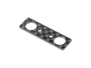 CARBON DISTANCE SHIM FOR  FRONT LOWER ARM MOUNT +3°/-3°