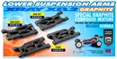 COMPOSITE SUSPENSION ARM REAR LOWER RIGHT - GRAPHITE XR323110-G