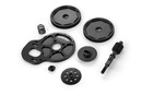 SHORT 2-PAD SLIPPER CLUTCH SET - SHOCKS IN FRONT XR324000