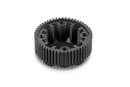 COMPOSITE GEAR DIFFERENTIAL CASE WITH PULLEY 53T - LCG - GRAPHITE