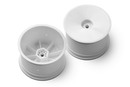 2WD/4WD REAR WHEEL AERODISK WITH 12MM HEX IFMAR - WHITE (2) XR329913-M