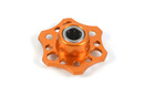 LIGHTWEIGHT DRIVE FLANGE WITH ONE-WAY BEARING - ALU 7075 T6 - ORANGE XR335531-O