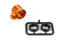 ALU FRONT MIDDLE SHAFT HOLDER - ORANGE - SET XR335723-O