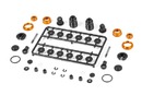 ALU SHOCK ABSORBER-SET - LOW PROFILE - ORANGE (2) XR338000-O