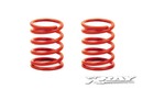 XRAY SPRING-SET D=1.9 (35 LB) LIGHT-RED - HARD - REAR (2)