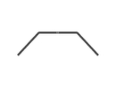 ANTI-ROLL BAR FRONT 2.2MM - SHORT XR342482-S