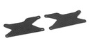 XB8 GRAPHITE REAR LOWER ARM PLATE 1.6 MM (2) XR353191