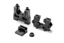 CENTER DIFF MOUNTING PLATE SET - HIGHER - GRAPHITE XR354011-G