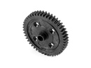 COMPOSITE CENTER DIFF SPUR GEAR WITH MOULDED-IN STEEL BUSHING 46T - GRAPHITE XR354946-G