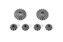 STEEL DIFF BEVEL & SATELLITE GEARS - V2 (2+4) XR355031