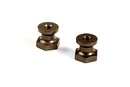 ALU SHOCK PIVOT BALL WITH HEX - SWISS 7075 T6 - HARD COATED (2) XR358046