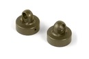 ALU SHOCK CAP NUT - BLACK COATED (2)