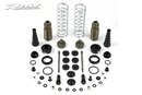 XB808 REAR SHOCK ABSORBERS + BOOTS COMPLETE SET (2)