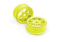 WHEELS STARBURST - YELLOW (4)