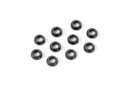 ALU CONICAL SHIM 3x6x2.0MM - BLACK (10) XR362280-K