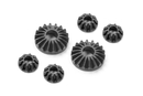 COMPOSITE GEAR DIFF BEVEL & SATELLITE GEARS (2+4) XR374930