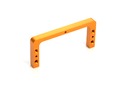 X1 ALU 1-PIECE SERVO MOUNT - ORANGE XR376256-O