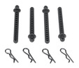 COMPOSITE BODY POSTS (4) + BODY CLIPS XR381300
