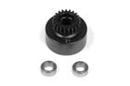 CLUTCH BELL 21T WITH BEARINGS XR388521