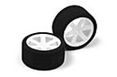REAR FOAM TIRE MOUNTED (2) - MEDIUM  --- Replaced with #389543