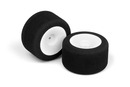 M18T FRONT FOAM TIRE MOUNTED (42/47DEG) - PURPLE/ORANGE (2)