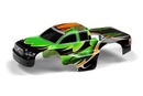 BODY 1/18 NITRO MT - PAINTED & TRIMMED - DRAGONFIRE - GREEN XR389766