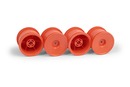 XRAY M18T WHEEL AERODISK - ORANGE (4)