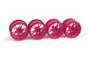 XRAY M18MT STARBURST WHEELS - PINK (4) XR389948